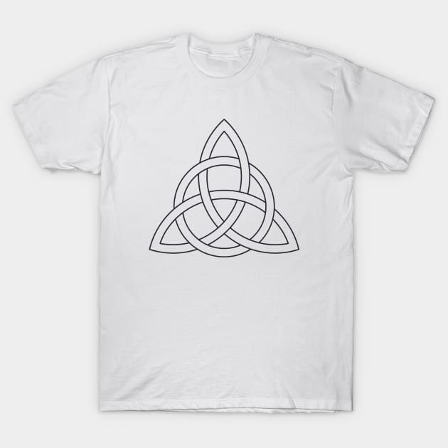 Trinity knot T-Shirt by Mon, Symphony of Consciousness.